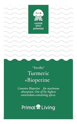 Turmeric Curcumin with Bioperine – 30 Vegan Tablets – 500mg Turmeric Powder + 5mg BioPerine® – Supports Joint Health, Inflammation & Antioxidant Protection