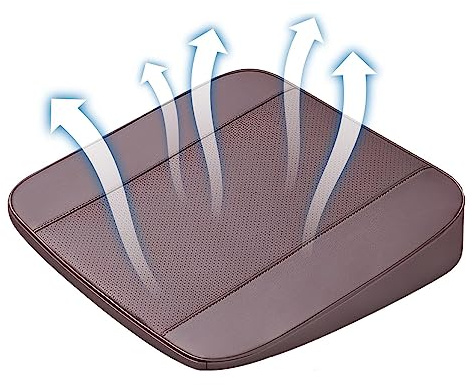 Yajimsa Cojín para Coche | Cojines cuña - Almohadilla Gruesa para Trasero con diseño ergonómico para un Apoyo cómodo Que se a sillas Coche, Comedor, Oficina y sillas