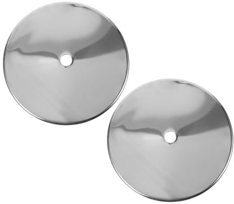 Hemobllo 2pcs Stainless Steel Induction Cooker Cover Thickened Heat Diffuser for Hot Pot Compatible with Induction Stoves and Cooktops Kitchen Accessory for Cooking