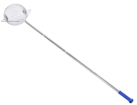 ICRPSTU Nut Gatherer, 304 Stainless Steel Acorn Picker Upper Roller with Reinforced Screw Fastened Joints, for Tennis Balls Walnuts Chestnuts Fruits on Grass Concrete Sand