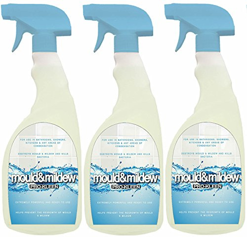 Simply Spray 3 x 750ml Professional Household Mould Mildew Killer Spray