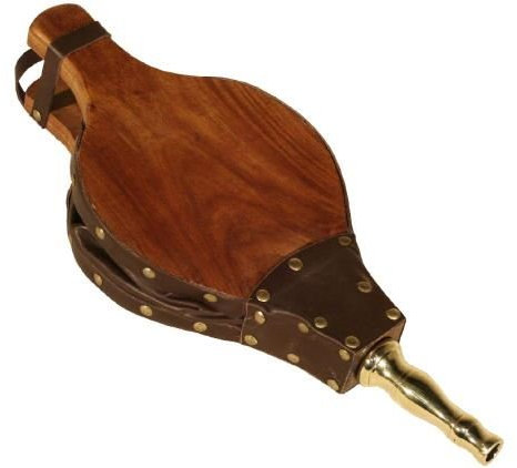 Black Country Metal Works Plain Hardwood Bellows - The Perfect Open Fire Companion