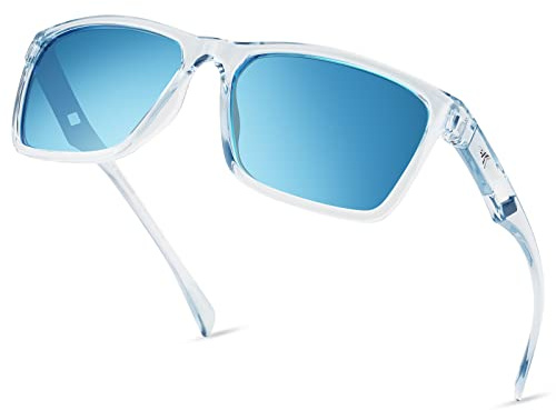 KastKing FlatRock Polarized Sport Sunglasses for Men and Women, Ideal for Driving Fishing Cycling Running, UV Protection
