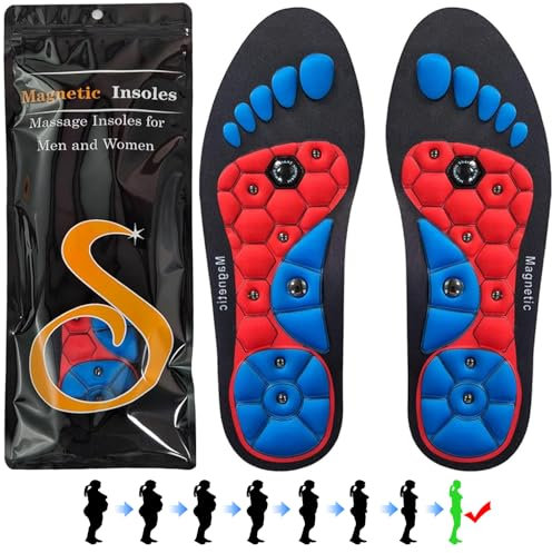 Solette magnetiche per dimagrire, solette magnetiche per digitopressione sollievo per piedi doloranti con solette ortopediche contro stanchezza e dolore ai piedi utensili da cucina