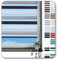 Rollmayer Doppelrollo Klemmfix ohne Bohren Klemmrollo Fensterrollo Duo Rollo Sonnenschutzrollo Zebrarollo Seitenzugrollo für Fenster und Tür (Weiß Grau Schwarz - 60 x 130 cm - BxH)