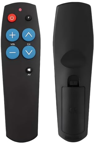 Mando a Distancia Universal para Personas con Teclas Grandes Mando Reemplazo para Smart TV Control Remoto Infrarrojo Fácil de Usar y Configurar for Televisores y Dispositivos IR con Cable