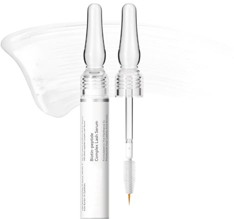 3ML Siero per Ciglia e Sopracciglia, Lash Serum, Protegge e Rinforza le per un Aspetto più Pieno e Folto, Naturalmente, Siero Rinforzante Infoltimento, Nutriente e Rivitalizzante per Crescita-A