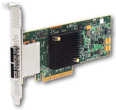 Dell LSI-9207-8E SAS Tarjeta y Adaptador de Interfaz Interno - Accesorio (SCSI, Verde, Acero Inoxidable)