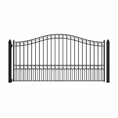 ALEKO Single Swing Driveway Gate (12x6 Paris) DG12PARSSW