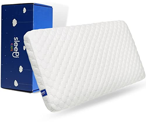 sleepi® Kids Comfort | Comfort Nackenstützkissen für Kinder ab 3 Jahre | 60 x 30 x 7cm | ergonomisches Kinderkissen | Orthopädisches Kissen | Kindernackenstützkissen