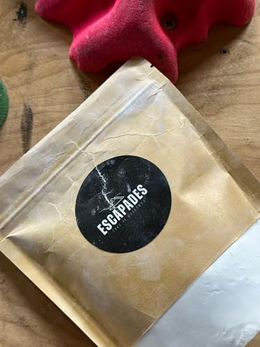 Escapades Climbing Chalk Powder 150g – Sea-Derived Magnesium Carbonate, High Purity, Strong Grip for Rock Climbing, Bouldering & Gym