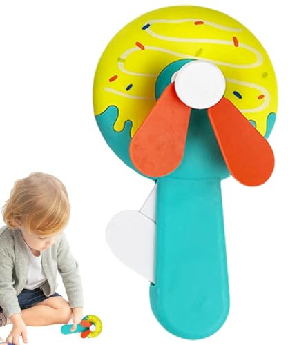 Ventilatore a mano Giocattoli, Ventilatore azionato a mano | Fan personali Ventilatore di raffreddamento a pressione manuale Articoli per feste - Ventilatore a mano Ventola di raffreddamento
