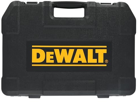 DEWALT 142 Piece Mechanics Tool Set, 1/4 Inch and 3/8 Inch Drive, SAE and Metric (DWMT45425)