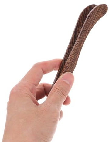 TOPBATHY Wooden Tea Clip Tweezers Tea Fittings Toaster Tongs Tongs Ware Ice Mini for Serving Kitchen Serving Food Khaki