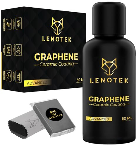 Graphene Ceramic Coating for Car – 7+ Years Durability – Nano Shield for Automobile Paint – Anti Scratch Protection – Gloss Enhancer – DIY Detailing Solution – Shiny Exterior Finish