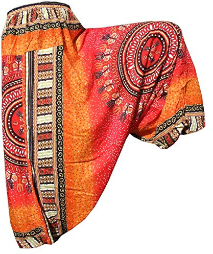 PANASIAM Aladin Pants, Maoi 06, orange tones XL
