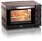 KHG Minibackofen MBO-15S in schwarz mit Umluft, Ober-/Unterhitze, 15l Garraum, Brotbackofen, inkl. 6 Funktionsstufen, Timer, Innenbeleuchtung, Backblech, Entnahmegriff, Grillrost