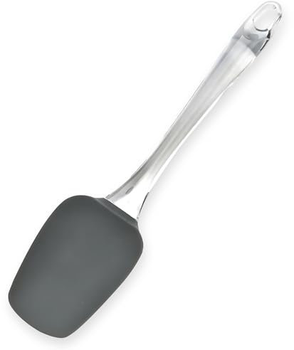 Heat Resistant Wooden Spatulas for Cooking Non Stick Baking Mixing Spoons Versatile Batter Rubber Scraper Brush - Dishwasher Safe Kitchen Utensils Set (Assorted Colours)