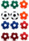 Wuzdy 12 Stück Tischfußballkicker Ball, Tischfussballbälle Spiel, Profi Tischkickerbälle, Tischkicker Fußballspiele, Für Spiele, Unterhaltung