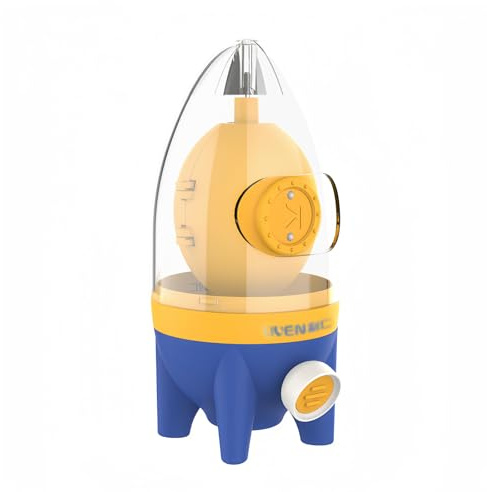 uovo Maker Agitatori e Macchine per Uova Dorate, Egg Scrambler Shaker, Miscelatori per Uova, Tagliauova Utensili da Cucina Alimentati a Mano