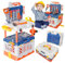 Toy Choi's Kids Tool Bench - 4 In 1 Kid Workbench with Electric Drill, 90 Pcs Tools Set Work Bench Playset Toy Gift for Toddler Boys & Girls