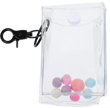 Abaodam Tragbare Puppe Tasche Keychain-befestigt Beutel Geldbörse Leichte Puppe Für