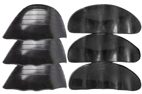 Tktouci Insertos Para Dedos En Zapatos Demasiado Grandes | 3 Par Relleno para Calzado | Almohadillas de Antideslizantes PU Cómodas para Mayores Tacones Botas Planos Stilettos Sandalias
