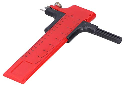 YDuupxe ROTARYS Coupeur Circulaire Antidérapant, Simple et Généreux, Facile à Utiliser Coupe-Cercle en Tissu Artisanat de Coupe, avec Un Design Compact, pour Film de Papier Caoutchouc