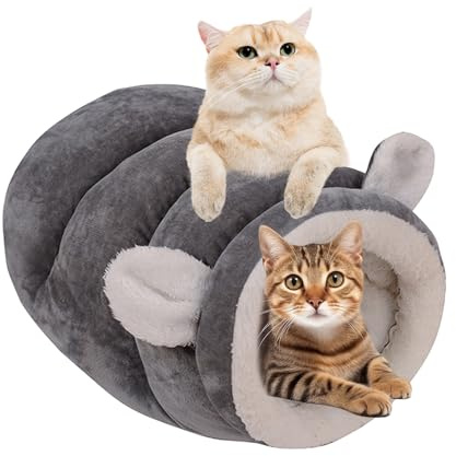 Youngwier Cama para Gatos | Cálido y para Mascotas | Cama autocalentable para Gatos de Invierno para Perros – para Gatitos Animales pequeños, Conejos, Hurones, hámsters, erizos, así como