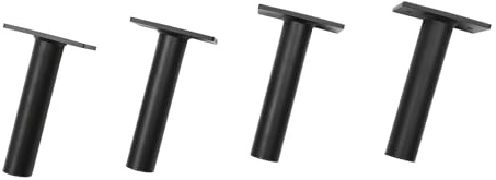 Supporto da parete per dischi pesi, set da 4 pezzi, supporto da parete per dischi pesi, asta sospesa, max. 80 kg, 23,5 x 7,3 x 14 cm