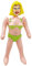 W WIDMANN MILANO Party Fashion 01457 - Aufblasbare Ehefrau, 90 cm, Scherzartikel