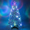2ft White Artificial Fibre Optic Christmas Xmas Tree with Multi LED 60cm