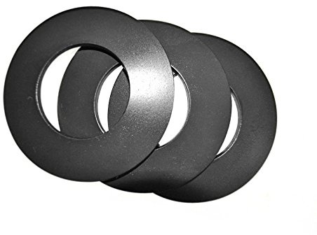 Metric Steel Belleville Washer, 60.0 Outer Diameter, 30.5 Inner Diameter, 3.0 Thickness, 13,269 Newtons Max. Load (Pack of 10)