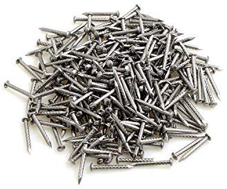 Design61 100x Harpunennägel Nägel mit gerautem Stift 17 x 1,7 mm