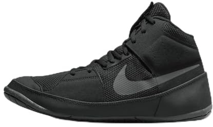 Nike Fury - Zapatos de lucha libre para hombre, NEGRO | PLATA, 8