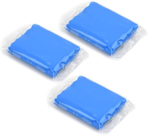 Cozlly Auto Reinigungsknete, Auto Knete zur Lackpflege und Felgenreinigung, Auto Detaillierung Magic Clay Bar Reiniger, 3 Pack Reinigungsknete 300 g Fachmann Homogene Reinigungsknetmasse