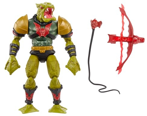 Masters of the Universe Masterverse Actionfigur, Deluxe-Sammelfigur mit 30 beweglichen Gelenken, austauschbaren Teilen oder Rüstung, ca. 18 cm großes MOTU-Spielzeug, HYC54