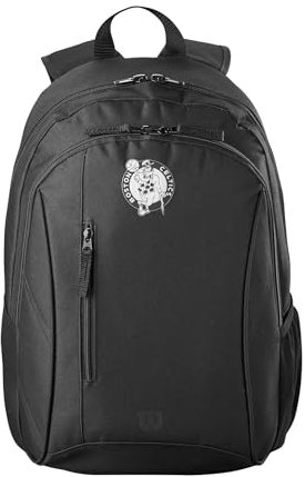 Wilson Rucksack NBA Team, Geeignet für 1 Basketball in offizieller Größe, Team-Logo in Silber, Polyester