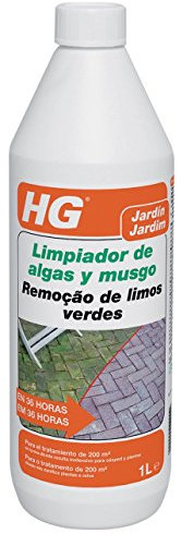 Hg Spain. 181100130 - Limpiador jard algas y musgos hg 1 lt