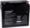 akku-net Blei-Gel Akku UP20-12 12V 20Ah (ersetzt auch 18Ah), 12V, Lead-Acid