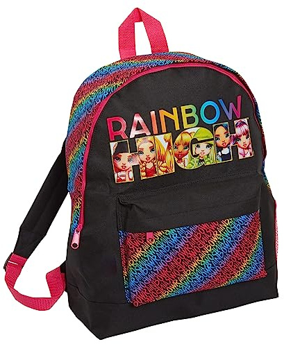 Rainbow High Backpack for Girls School Bag Kids Large Premium Travel Rucksack