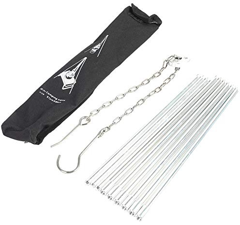 Parrillas de Trípode, Parrilla Plegable Parrillas tripode paellero Parrilla De Barbacoa De Metal Plegable Soporte De Cocina Para Cocinar Al Aire Libre Picnic Fiesta De Hoguera