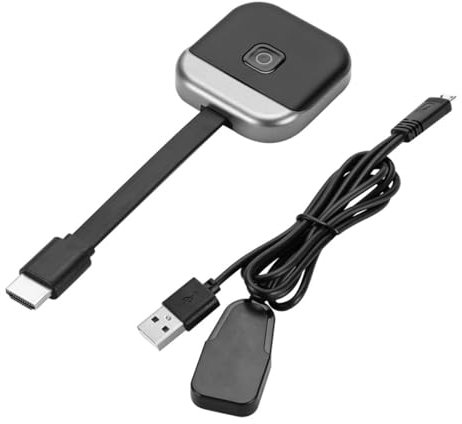 VOANZO Adaptador inalámbrico HDMI Dongle para TV 4K Full HD Miracast Streaming de Pantalla de Videos Desde Android Windows Mac OS Laptop Phone Tablet PC a HDTV Monitor Proyector