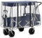Regenschutz Für Bollerwagen, Bollerwagen Regenschutz, Regenverdeck Bollerwagen Regenabdeckung Bollerwagen Zubehör Regenschutzhülle Pvc Faltbar Mit Dach Für Handwagen Faltbare Strand Transparent