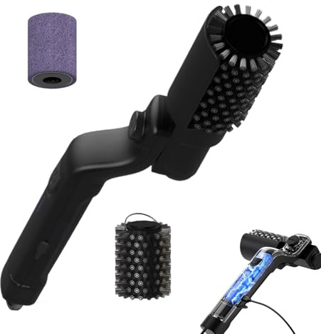 Spazzola Elettrica Rotante per Griglia - Acciaio Inossidabile Resistente Al Calore - Spazzola Rotante Per Barbecue | Per Donne Uomini Anziani Adulti Chef Giardino Spiaggia Terrazzo Ricreativo Campeggi