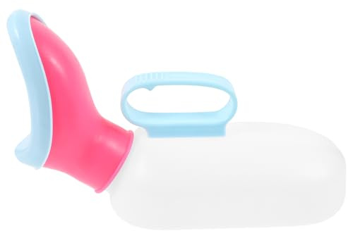UTHCLO Bouteille d'urine souple avec couvercle 900 ml en plastique réutilisable et portable pour les voyages et l'hôpital pour femmes âgées