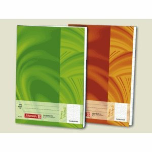 Brunnen 10 x Vokabelhefte A5 liniert mit Teilungslinie 90 g/qm 48 Blatt