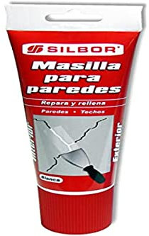 Silbor - Masilla paredes blanca 200ml.