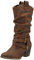 Rocket Dog Womens/Ladies Sidestep Mid-Calf Western Boot (8 UK) (Brown)