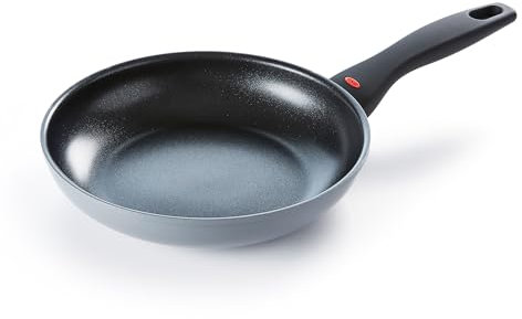 OXO Softworks Hard Anodized 20 cm Frying Pan Skillet, 3-Layered German Engineered Non-Stick Coating, Stainless Steel Soft-Touch Handle, Induction, Oven Safe up to 180 °C, Dishwasher Safe, Grey